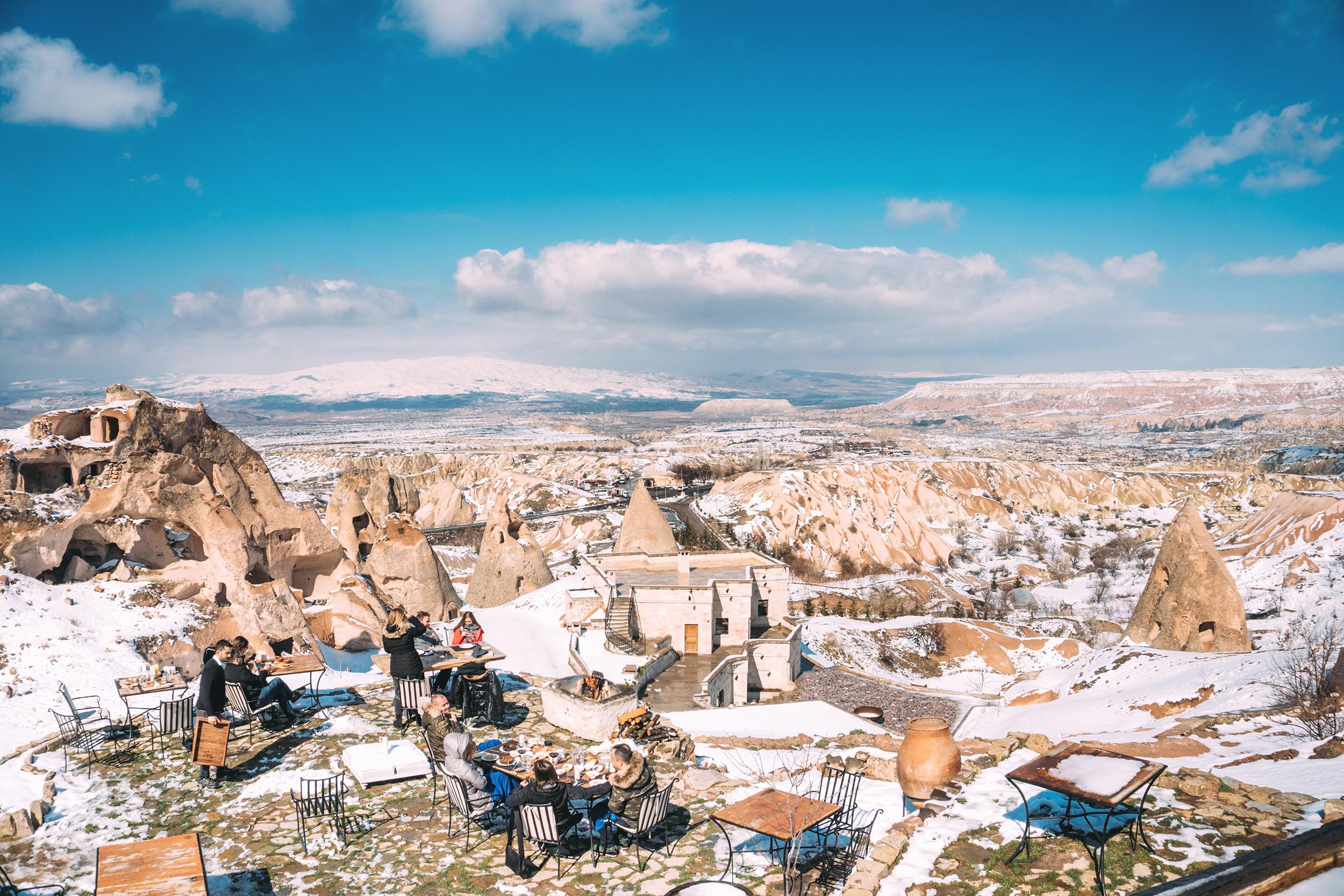 Millstone Cave Suites Hotel Ючхисар Екстериор снимка